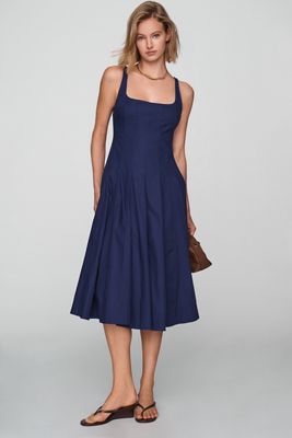 Maeve Tarryn Fit & Flare Midi Dress