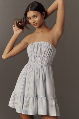 The Somerset Strapless Mini Dress