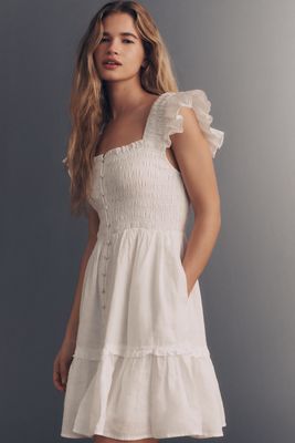 sachin and babi light blue dress White Graduation Dresses