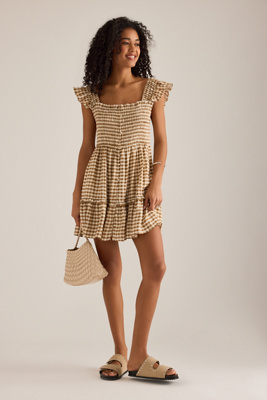 The Peregrine 100% European Linen Mini Dress