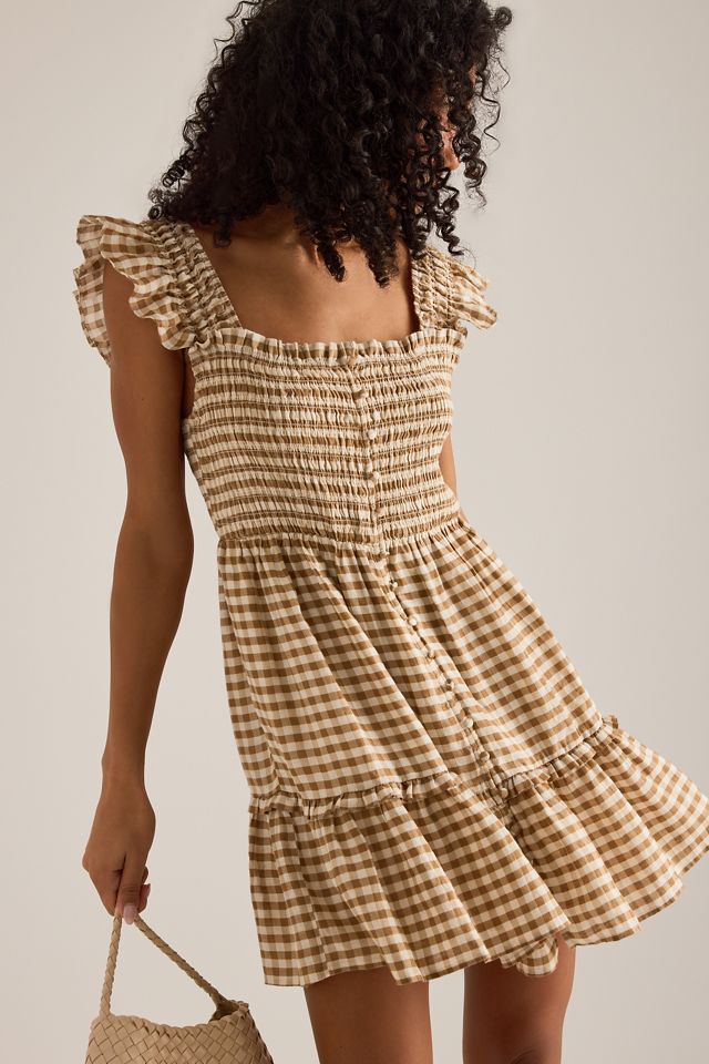 The Peregrine European Linen Mini Dress #1