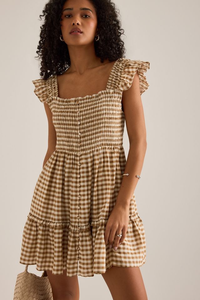 The Peregrine European Linen Mini Dress #4