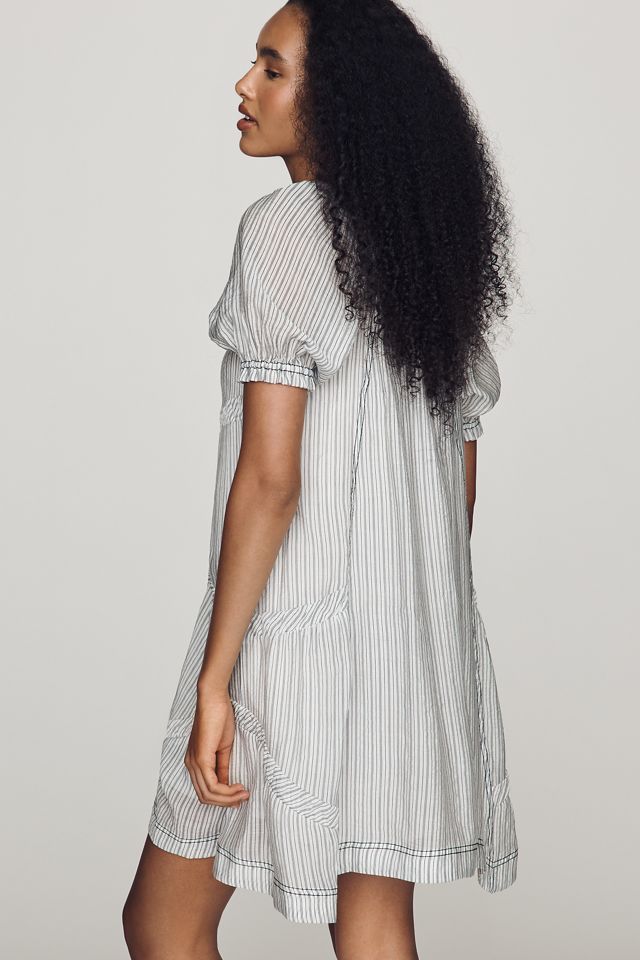 Pilcro Textured Puff-Sleeve Mini Dress #2