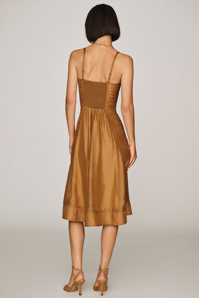 Pilcro Marin Square-Neck Midi Dress #3