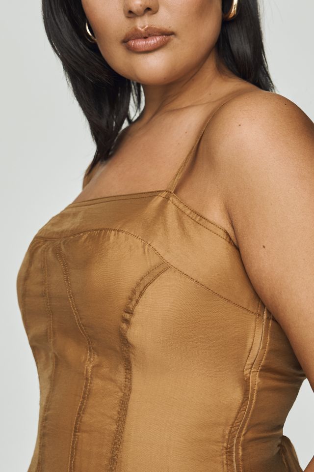 Pilcro Marin Square-Neck Midi Dress #5