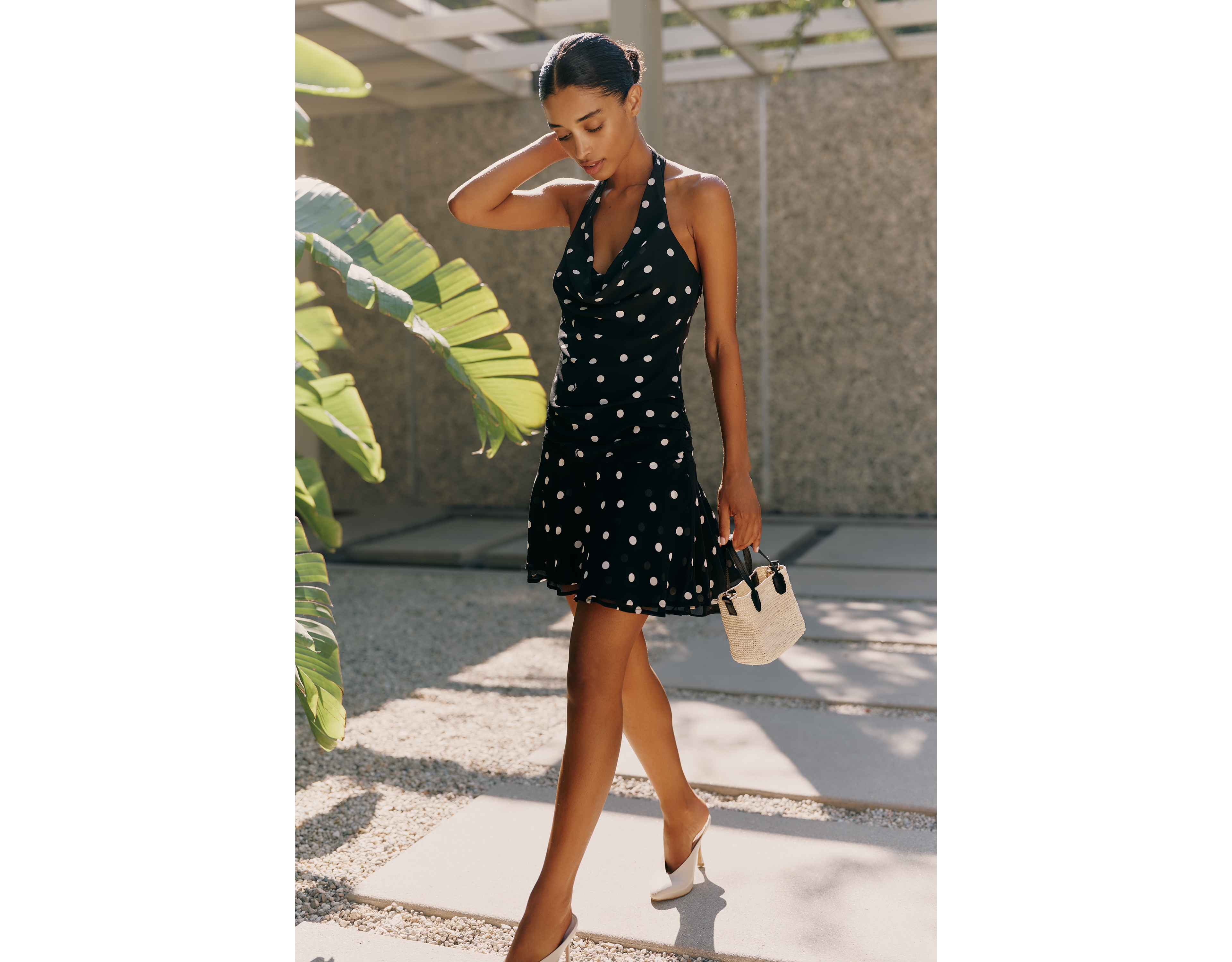 Maeve Halter Mini Dress