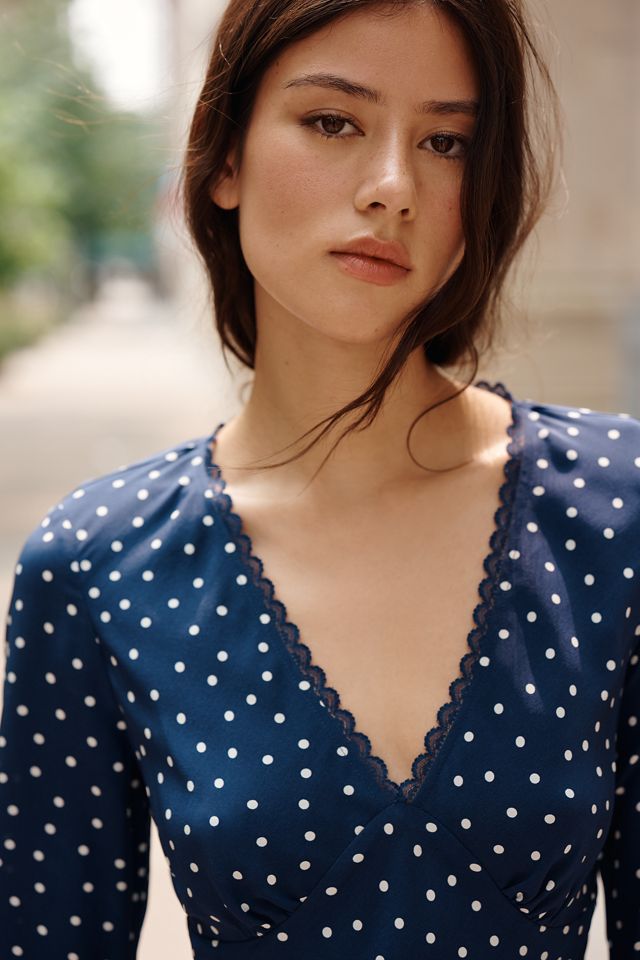 By Anthropologie 100% Silk Mini Dress #1