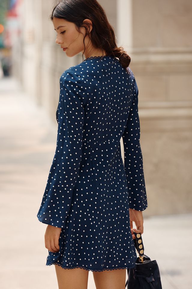 By Anthropologie 100% Silk Mini Dress #2
