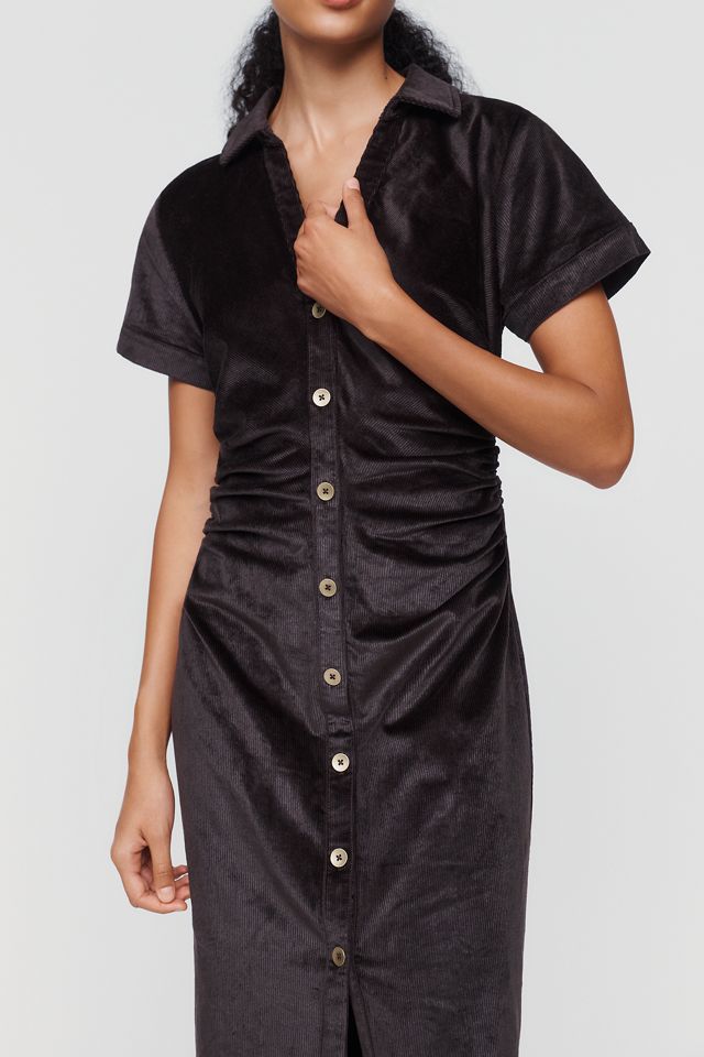 Merrick's Art x Pilcro Greer Corduroy Maxi Dress #3