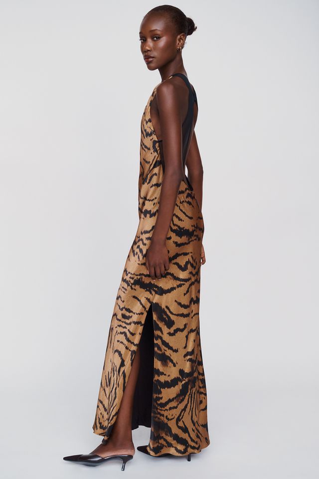 Vestido Midi con Espalda Abierta By Anthropologie #1