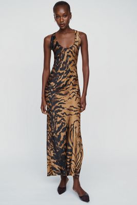 By Anthropologie Midikleid mit offenem Rücken