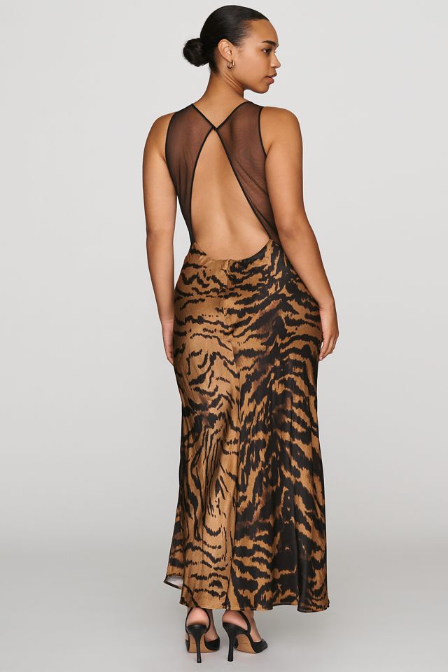 Vestido Midi con Espalda Abierta By Anthropologie #7