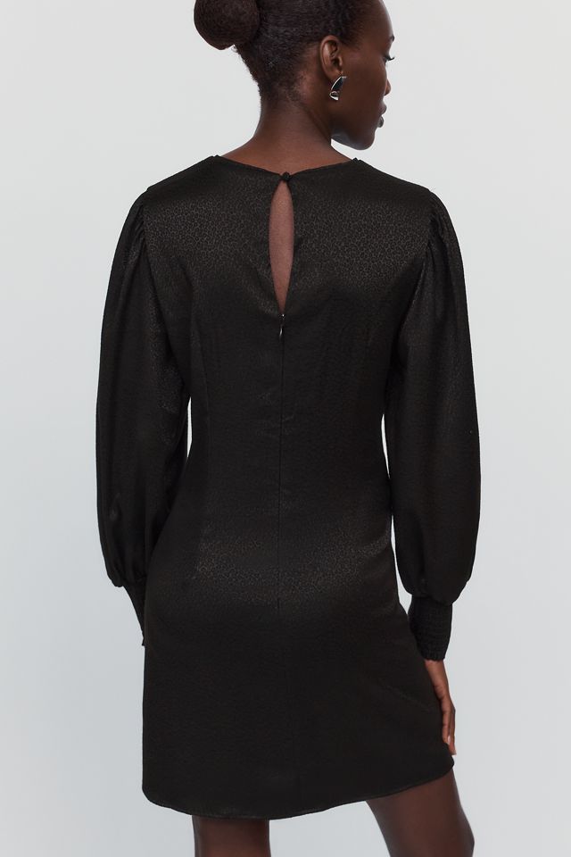 By Anthropologie Satin Mini Dress #1