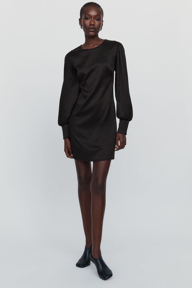 By Anthropologie Satin Mini Dress #2