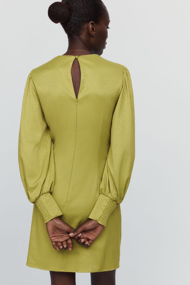 By Anthropologie Satin-Minikleid #1