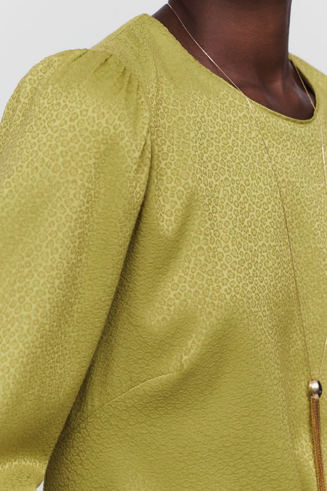 By Anthropologie Satin-Minikleid #2