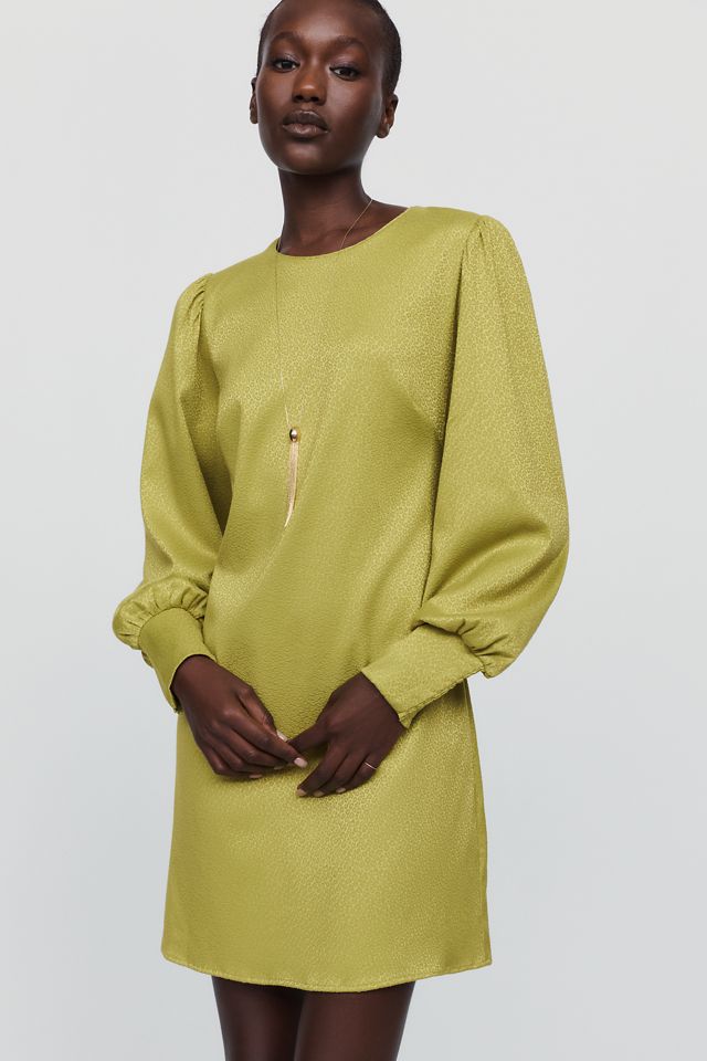 By Anthropologie Satin-Minikleid #3