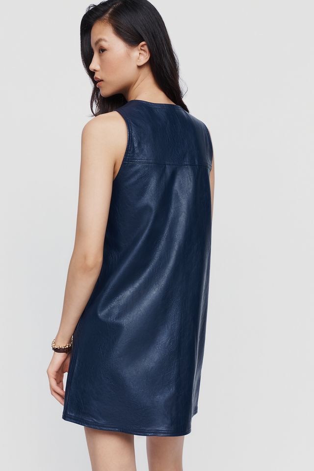 Pilcro Faux Leather Studded Mini Dress #3