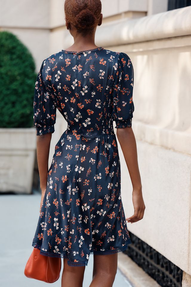 By Anthropologie Puff-Sleeve Mini Dress #1