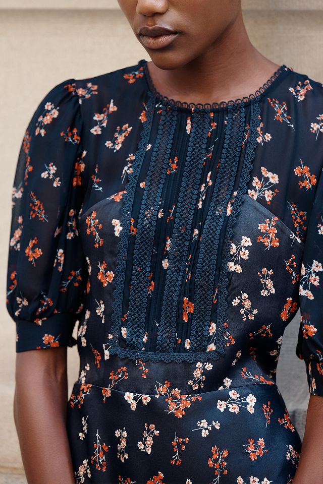 By Anthropologie Puff-Sleeve Mini Dress #2