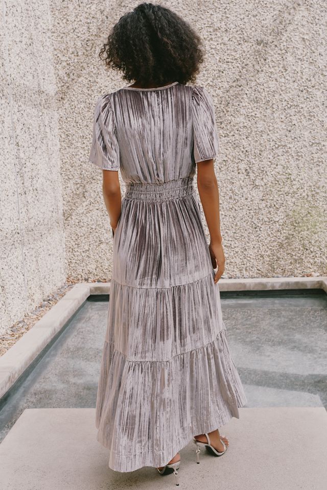 Somerset Crushed Velvet Maxi Dress #1