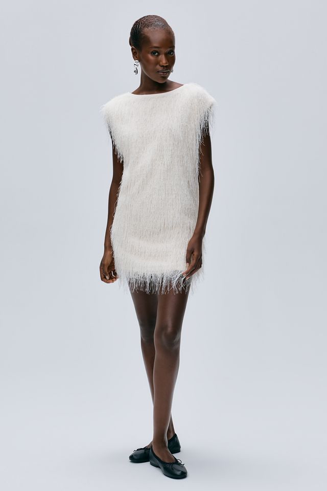 Abito a Trapezio con Frange By Anthropologie #4