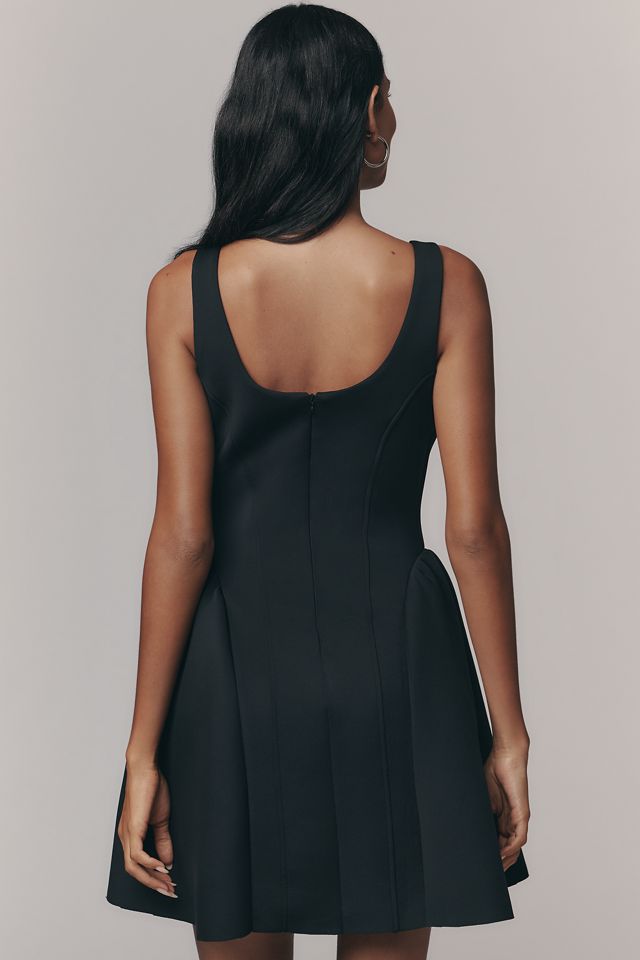 Vestido Mini Maeve sin Mangas con Costuras y Corte Fit & Flare #1