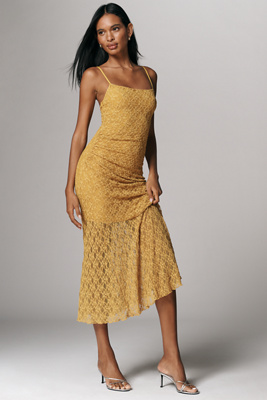 Women's Gold Dresses | Anthropologie