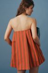 Boyko Millie Strapless Bow Swing Mini Dress