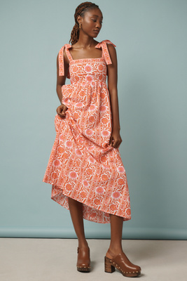 pink city prints athens dress Alicia Dress | White, Blue, Pink & Green Floral Maxi