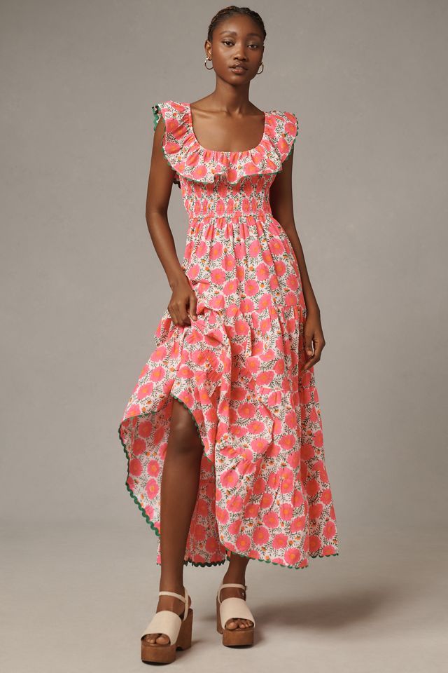 Farm x Anthropologie Poppy Print Maxi outlet Dress