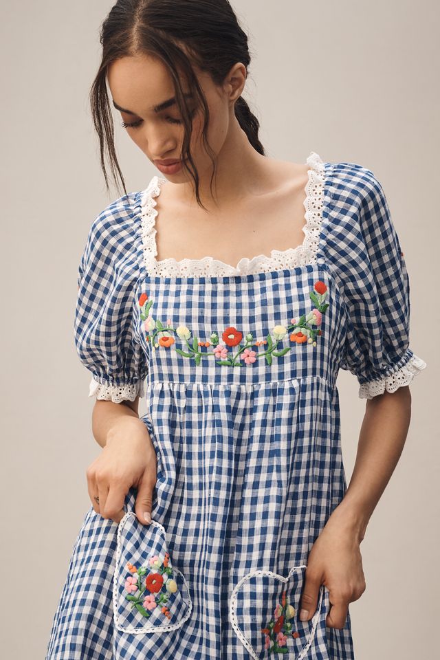 Pink City Prints Goa Puff Sleeve Midi Dress #2