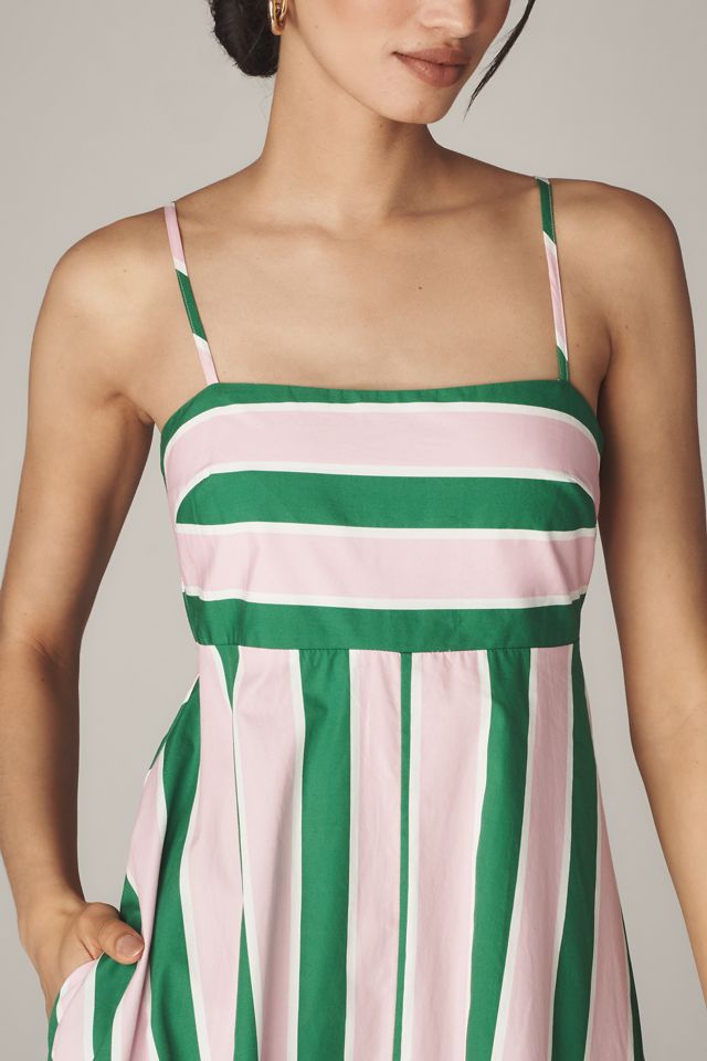 Aston Studio Rue Square-Neck Maxi Dress #1