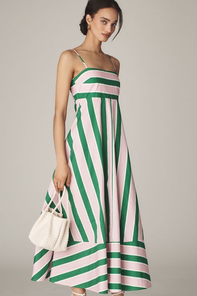 Aston Studio Rue Square-Neck Maxi Dress #2