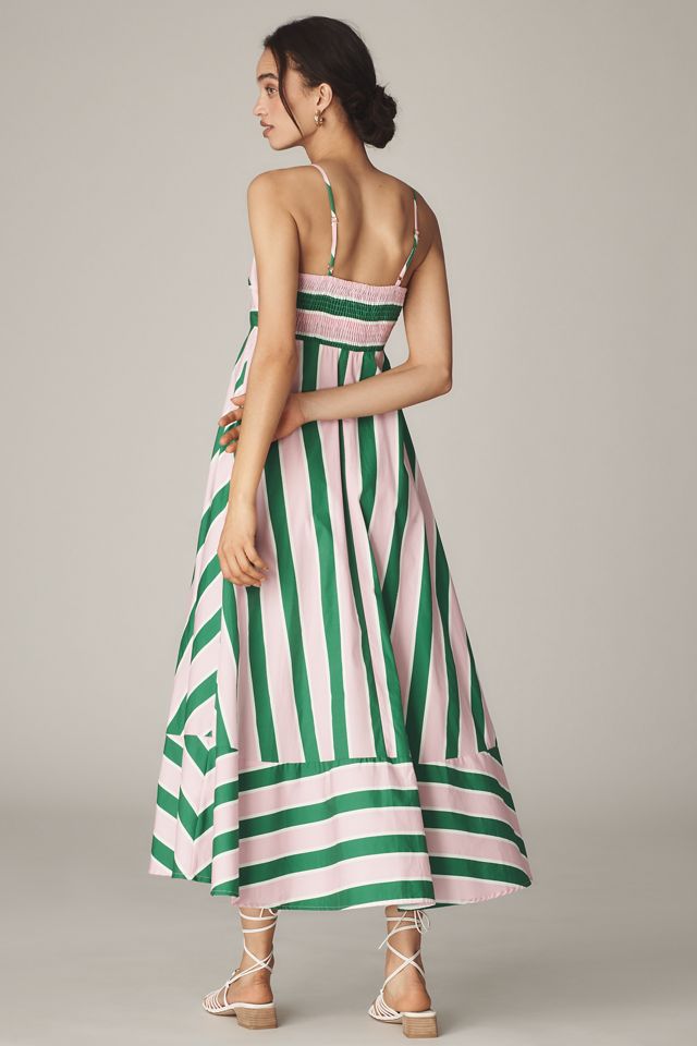 Aston Studio Rue Square-Neck Maxi Dress #3
