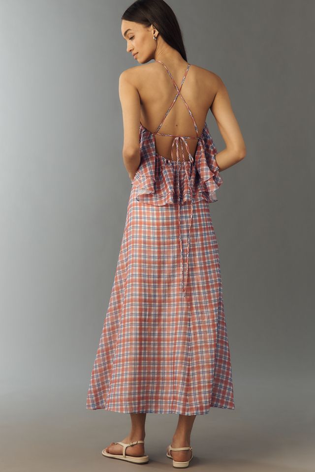 Aston Studio Romane Ruffle Maxi Dress #2