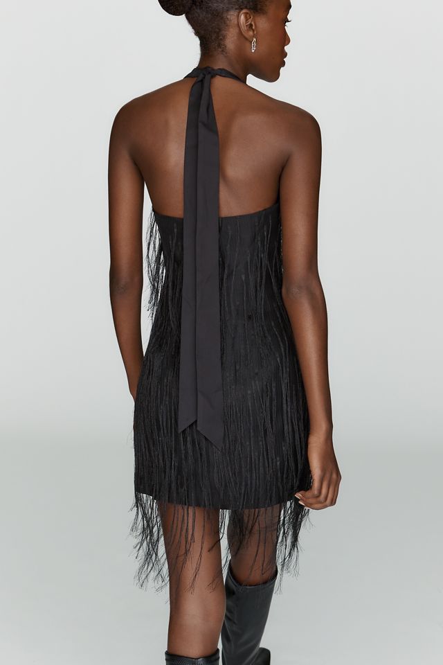 Aston Studio Madeleine Fringe Mini Dress #2