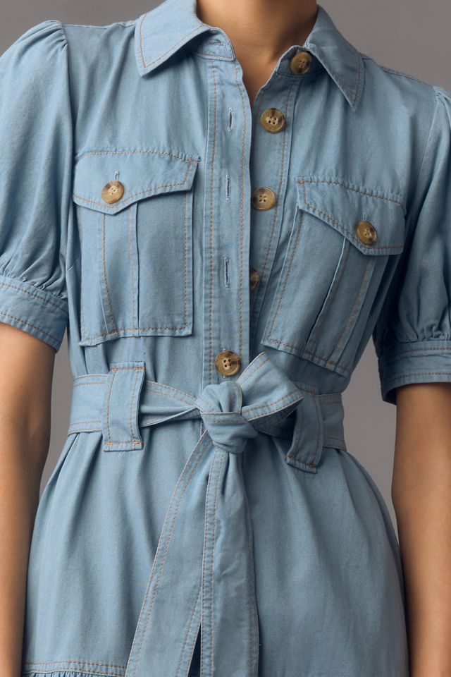 Derek Lam 10 Crosby Buffy Utility Midi Dress | Anthropologie