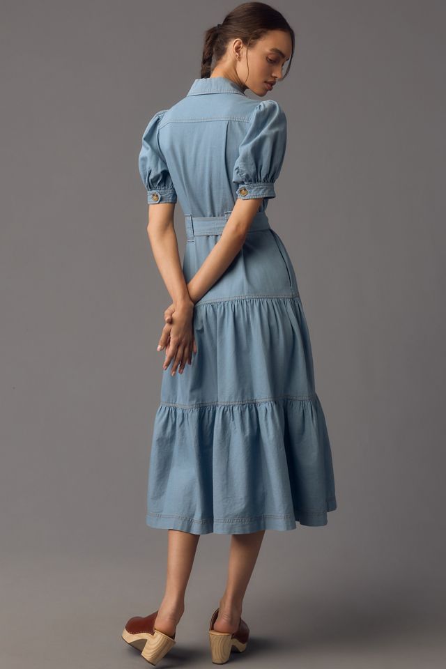 Derek Lam 10 Crosby Buffy Utility Midi Dress | Anthropologie
