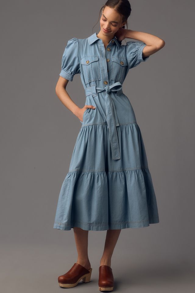 Derek lam denim dress best sale