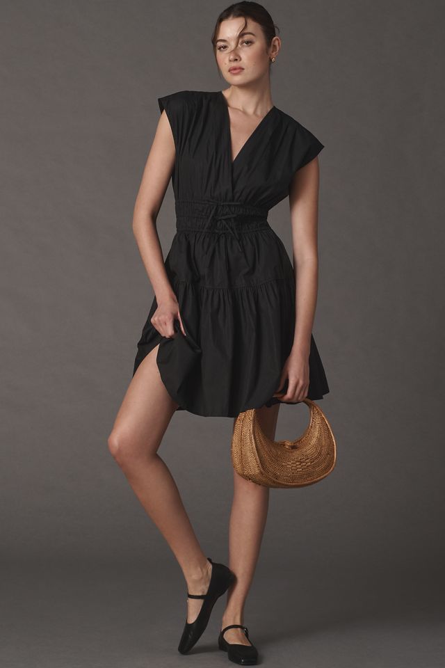Derek Lam 10 Crosby Tora V-Neck Mini Dress #3