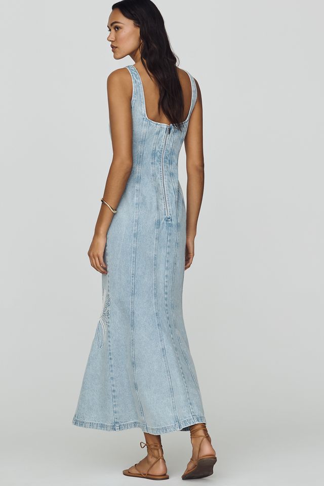 The Wolf Gang Amana Denim Midi Dress #2