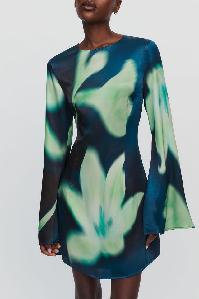 The Wolf Gang Oro Long-Sleeve Mini Dress #1