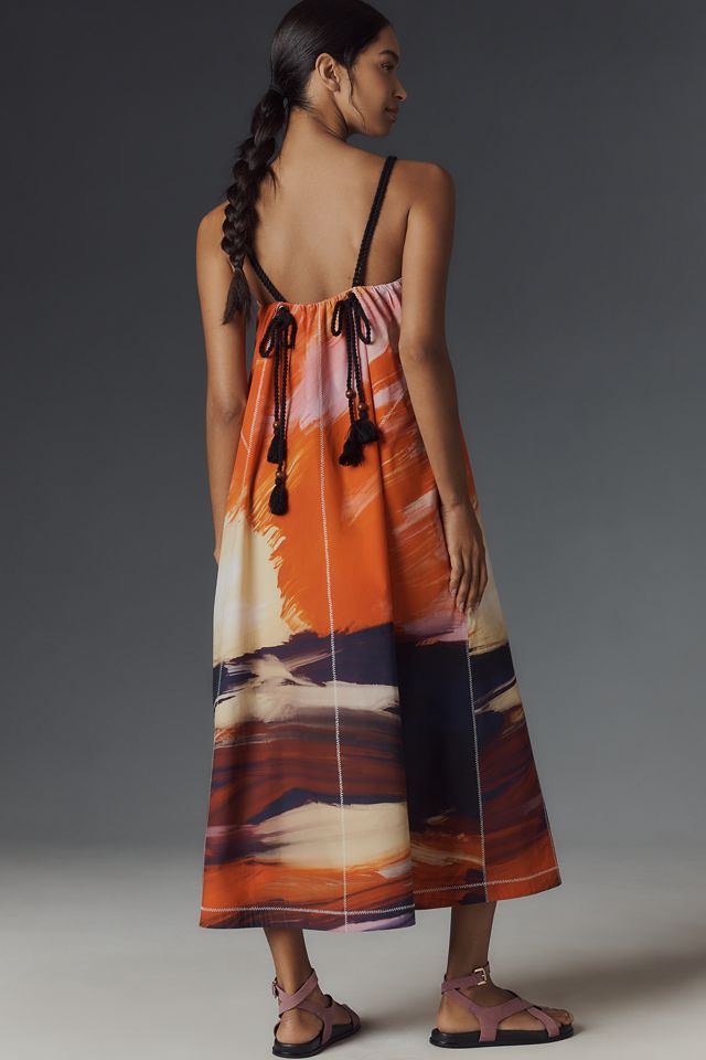 Lingua Franca Ilias Sleeveless Midi Dress #1