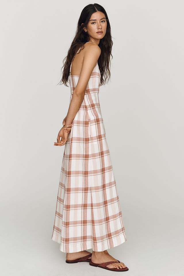 Pilcro Linen Blend Midi Dress #1