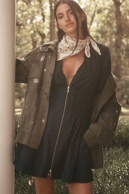 By Anthropologie Zip-Front Corset Dress | Anthropologie