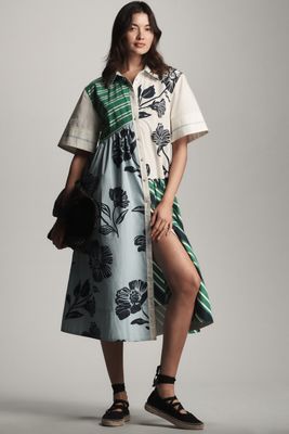 English Factory Sweetheart Fit & Flare Mini Dress