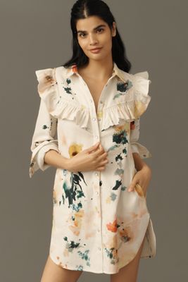 rosemuse ロゼミューズ denim puff sleeves dress denim puff sleeves dress – BUNNY APARTMENT