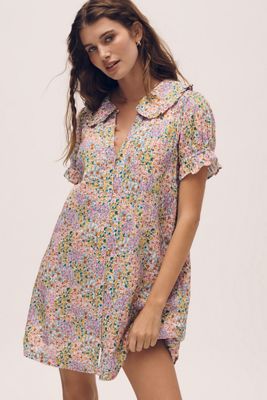 The Somerset Mini Dress | Tiered A-line Dress | Anthropologie