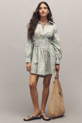 BHLDN Aurora Puff-Sleeve Taffeta Maxi Dress | Anthropologie